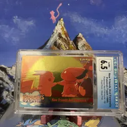 New Friends And Farewells - Pokemon Topps First Movie - Foil 1st Print CGC 6.5 - Image 1