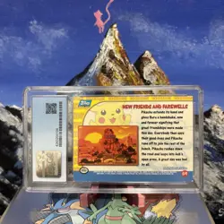 New Friends And Farewells - Pokemon Topps First Movie - Foil 1st Print CGC 6.5 - Image 2