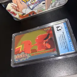New Friends And Farewells - Pokemon Topps First Movie - Foil 1st Print CGC 6.5 - Image 3
