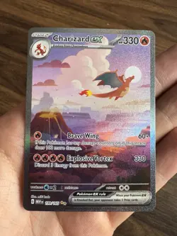Charizard ex SV: Scarlet & Violet 151 Special Illustration Rare 199/165 EN Holo - Image 1