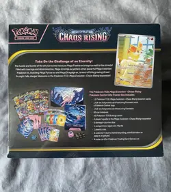 Pokemon Chaos Rising Pokemon Center ETB Elite Trainer Box (Small Holes and Dent) - Image 4