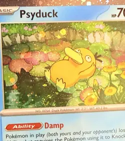2025 POKEMON MEP EN-MEG 3-PACK BLISTER PROMO W/ SWIRL 🔥#007 PSYDUCK PSA 9 - Image 4