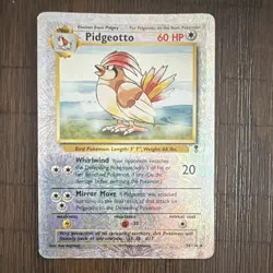 Pokemon TCG Pidgeotto Legendary Collection 34/110 Rare Reverse Holo Stage 1 2002 - Image 1