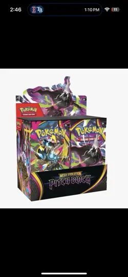 Pokemon Pitch Black Booster Box Confirmed PRESALE - Image 1
