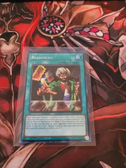 YUGIOH TCG REASONING RA01-EN052 SECRET 1ST EDITION - Image 1