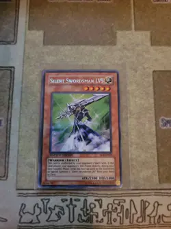 YUGIOH SILENT SWORDSMAN LV5 EEN-ENSE4 SECRET LIMITED ED MP - Image 1