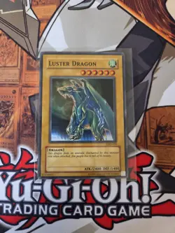 YUGIOH LUSTER DRAGON LOD-050 SUPER UNLIMITED ED LP - Image 1