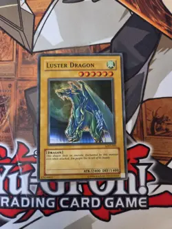 YUGIOH LUSTER DRAGON LOD-050 SUPER UNLIMITED ED LP - Image 2