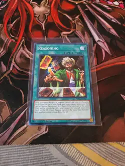 YUGIOH TCG REASONING SDPL-EN027 COMMON 1ST EDITION - Image 1
