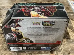 POKEMON TCG: Scarlet & Violet - Paldean Fates Tin with Shiny Great Tusk EX - Image 3