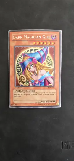 Yu-Gi-Oh! TCG Dark Magician Girl MFC-000 Old Asia Secret Rare 1st Edition Holo - Image 1
