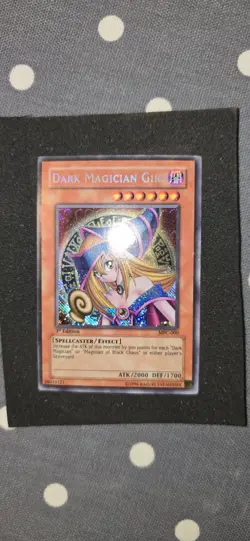 Yu-Gi-Oh! TCG Dark Magician Girl MFC-000 Old Asia Secret Rare 1st Edition Holo - Image 5