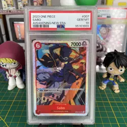 PSA 10 - 2023 One Piece SABO - OP05-007 SR - Awakening/New Era - ingles - Image 1