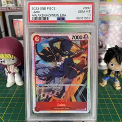 PSA 10 - 2023 One Piece SABO - OP05-007 SR - Awakening/New Era - ingles - Image 2