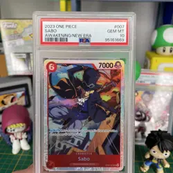 PSA 10 - 2023 One Piece SABO - OP05-007 SR - Awakening/New Era - ingles - Image 5