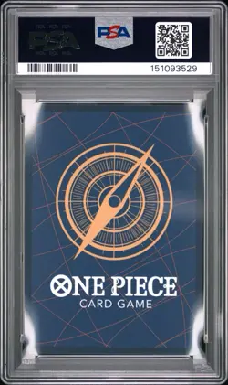 2025 One Piece Uta Alternate Art OP13-023 Carrying On His Will PSA 10 - Image 2