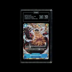 One Piece English - MONKEY.D.LUFFY - OP11-058 - TR - TAG 10 - GEM MINT - Image 1