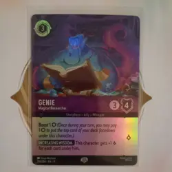 Genie - Magical Researcher (Epic) - Winterspell Disney Lorcana - Image 1