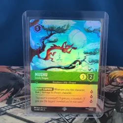 Disney Lorcana Mushu - Sneaky Dragon 212/204 Epic Foil EN Winterspell - Image 1