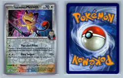 Team Rocket's Meowth #149/182 Reverse Holo Destined Rivals Pokemon Card - NM - Image 1