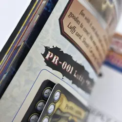 2005 One Piece CCG Pirate’s Ambition Luffy Shonen Jump Promo Card and Magazine - Image 2