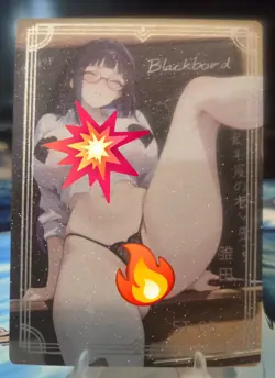 ST-05 Sparkly Teacher Card From Liquid Fantasy Anime Waifu - Image 1