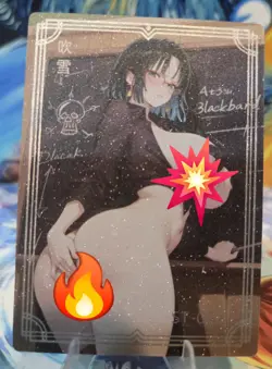 ST-06 Sparkly Teacher Card From Liquid Fantasy Anime Waifu - Image 2