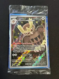Noctowl 141 SEALED Scarlet & Violet Promo Card Holo - Image 1