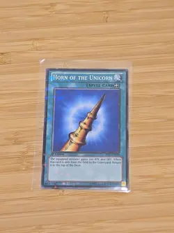 Yu-Gi-Oh! | Horn of the Unicorn [BP01-EN069] Star Foil 1st Ed Nm - Image 1