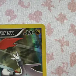 White Kyurem XY81 XY PROMO RARE HOLO Pokemon Card FULL ART MP/LP - Image 4
