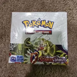 Pokemon TCG Scarlet & Violet English Booster Box 36 Packs 360 Cards 2023 - Image 1
