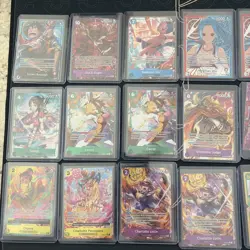 ONE PIECE TCG Lot 33 Cards: SR, SEC, AA Variety Of Sets! NM/M - Image 1
