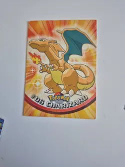 Pokemon Card Charizard #06 Topps Series Red Logo - Image 1