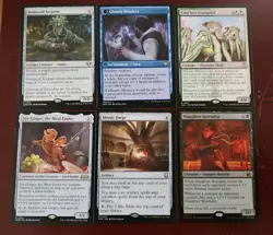 Six Rare MTG Cards Lot NM - Image 1