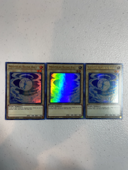 yugioh mystical shine ball ultra rare 3x gfp2-en046 playset GFP2 - Image 1