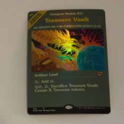 Treasure Vault Showcase Foil NM MTG Adventures Forgotten Realms DND AFR Magic - Image 1