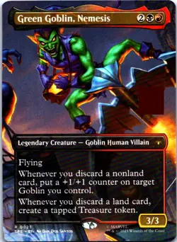 Green Goblin, Nemesis (Borderless) R Marvel's Spider-Man: Eternal-Legal 23 NM NM - Image 1