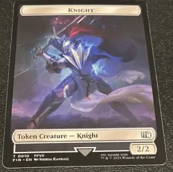 Hero (0003) Knight Double-Sided Token - FINAL FANTASY (FIN) - Image 2
