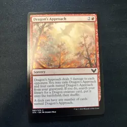 MTG Dragon's Approach - Strixhaven: School of Mages #097 - Image 1