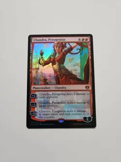 Chandra, Pyrogenius Kaladesh Foil NM - Image 1