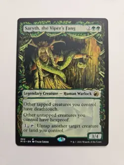 MTG Saryth, the Viper's Fang (304/553) Innistrad Midnight Hunt NM - Image 1