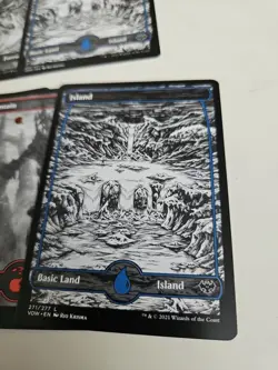 10 MTG Basic Land Full Art VOW - Image 2