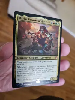 Magic The Gathering "Marisi, Breaker of the Coil"Foil Legendary 046/302 Mint - Image 1