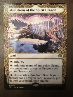 Maelstrom of the Spirit Dragon : MTG / Tarkir: Dragonstorm / Showcase / NM - Image 1