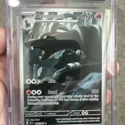 Houndoom 066/064 Shrouded Fable CGC 10 GEM MINT Pokemon IR Illustration Rare - Image 3