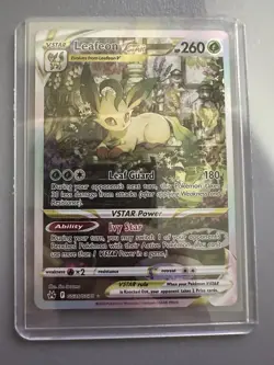 Pokemon Leafeon VSTAR GG35/GG70 Crown Zenith: Galarian Gallery - Image 1