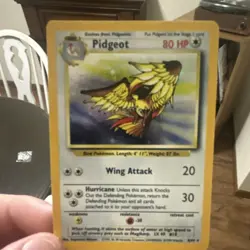 Pokemon Pidgeot Jungle Holo Rare Unlimited 08/64 80 HP English 1999 - Image 1