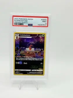 2023 POKEMON SWORD & SHIELD CROWN ZENITH #GG02 FULL ART/KRICKETUNE PSA 9 - Image 1