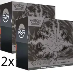 2x - PREORDER Pokemon Pitch Black Elite Trainer Box ETB Pokemon Center Exclusive - Image 1