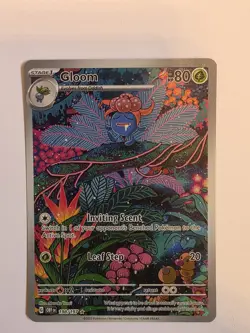 The Pokemon Company Pokemon TCG Gloom 198/197 SV03 Full Art Holo Illus Rare - Image 1